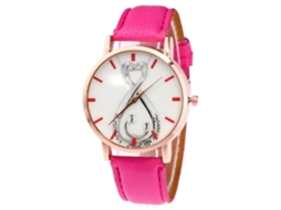 Reloj De Pulsera Fashion Para Estudiantes Hombre Mujer Rojo Rosa Cuarzo Analógico