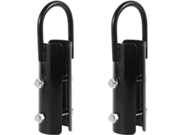 2 Grampos De Ferro, Design Leve E Portátil Para Corda Escalada 38mm,