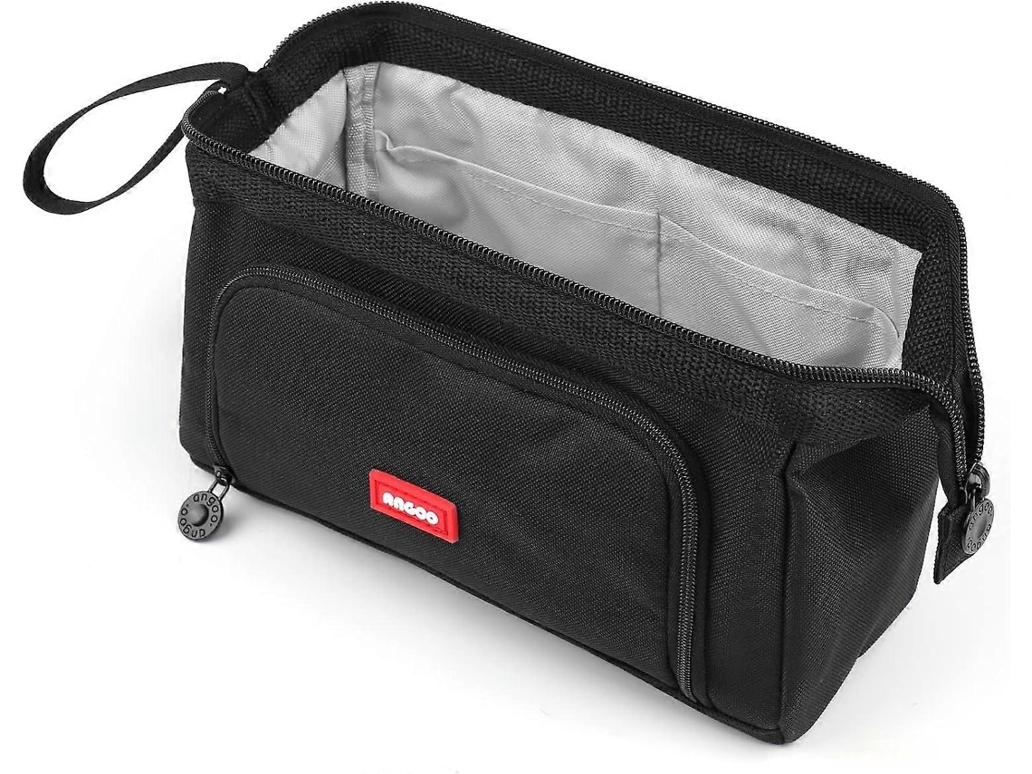 Estojo para Lápis, Grande, Resistente, com Zíper, Macio, Organizador, Escolar, Adolescentes, Meninas AQUAFORGE