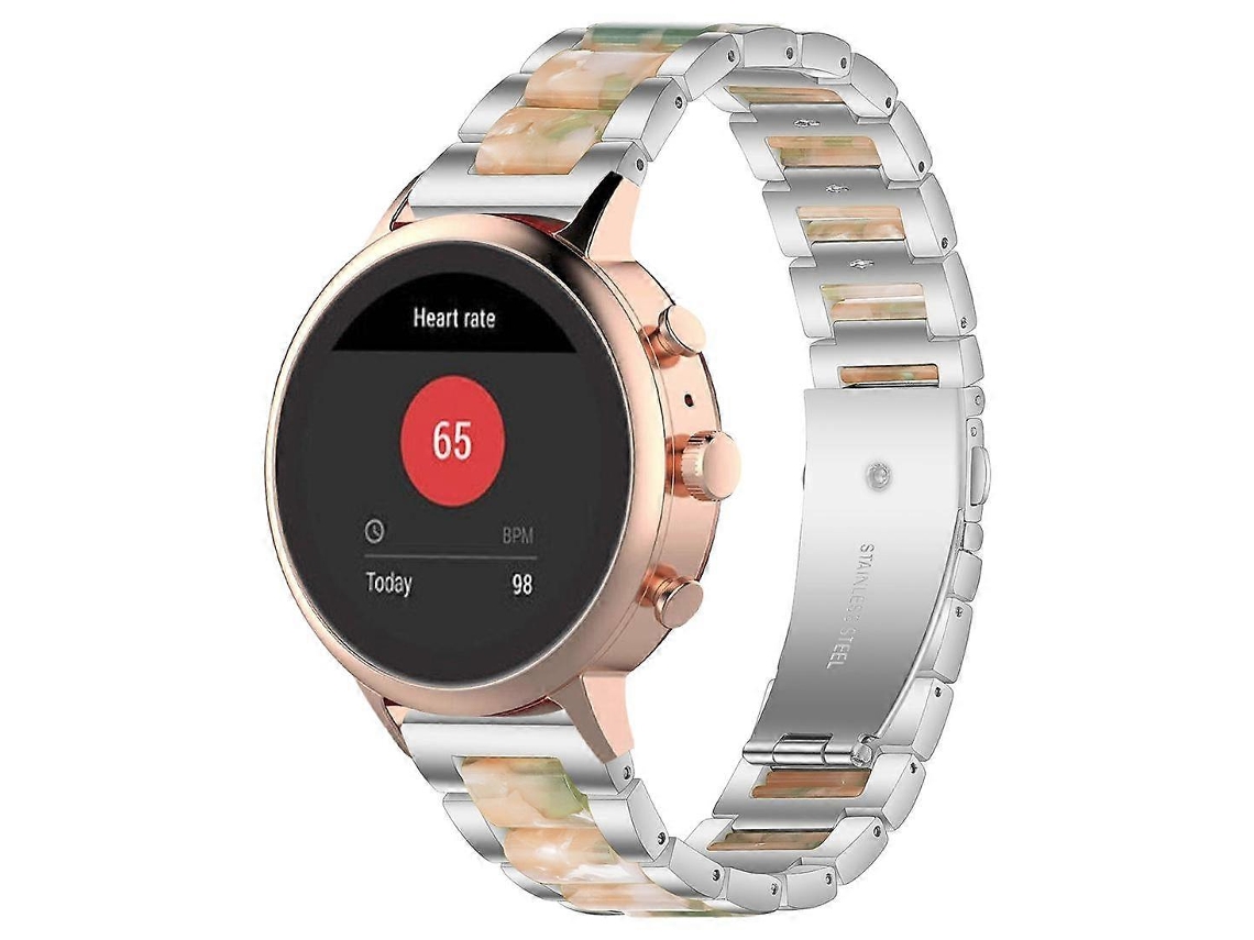 Pulseira De Relógio De Resina Metálica Xdfind Com Três Contas
