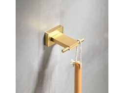 Conjunto De Acessórios Para Banheiro Lslytq Light Luxury, Todo Em Cobre, Com Porta Papel Higiênico, Escova Sanitária