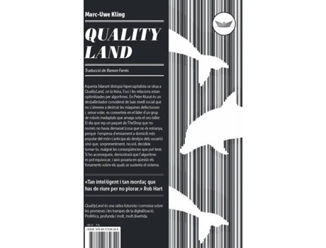 Livro Qualityland de Marc-Uwe Kling (Catalão)