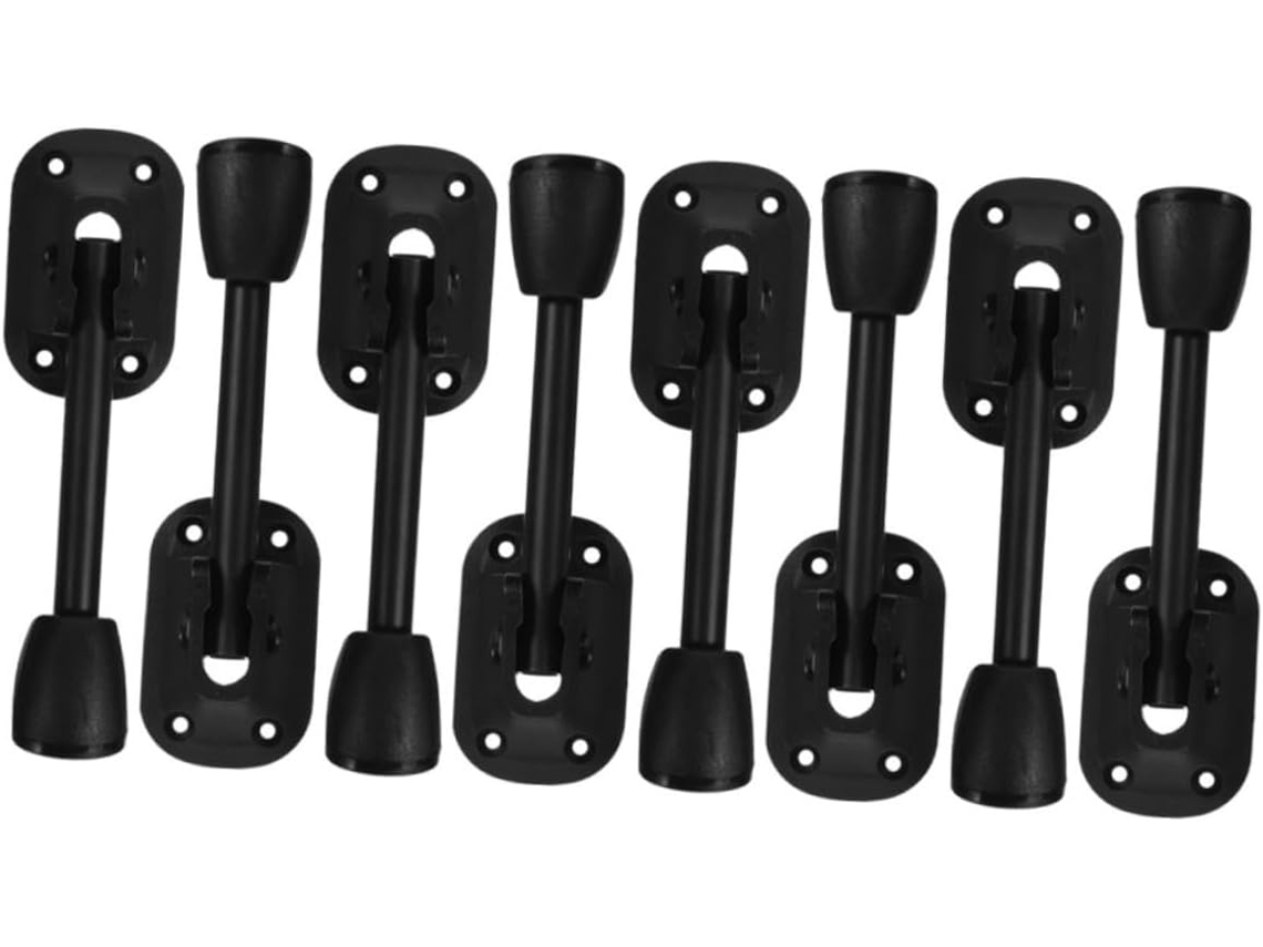 Yardenfun Conjunto De 8 Pés Metal Para Mesas Dobráveis, Pés De Ferro Para Móveis Com Design Fácil Armazenar, Para A