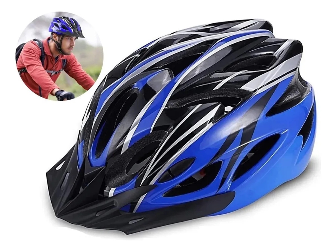 Lurelia Capacete Bicicleta Ajustável E Leve