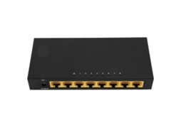 2026zentro-switch Ethernet De 8 Portas 10/100mbps Plug And Play Splitter Com Detecção Ai E Modo Vlan Bivolt Plug Us