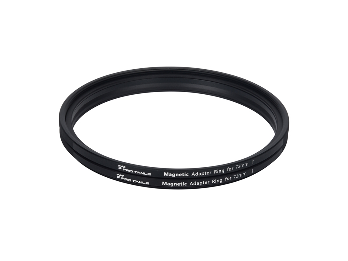Kit De Anéis Adaptadores Magnéticos Pro Tanle 72mm Para Filtros E Lentes Converte Filtros De Rosca Em Magnéticos