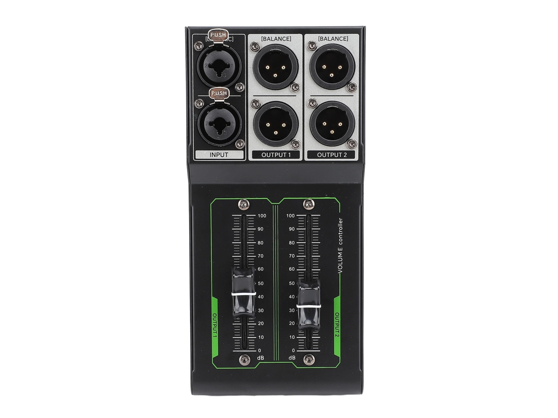 Controlador de Volume Passivo Mixer EOOCOO (sem Ruído, Sem Perda de Qualidade de Sinal)