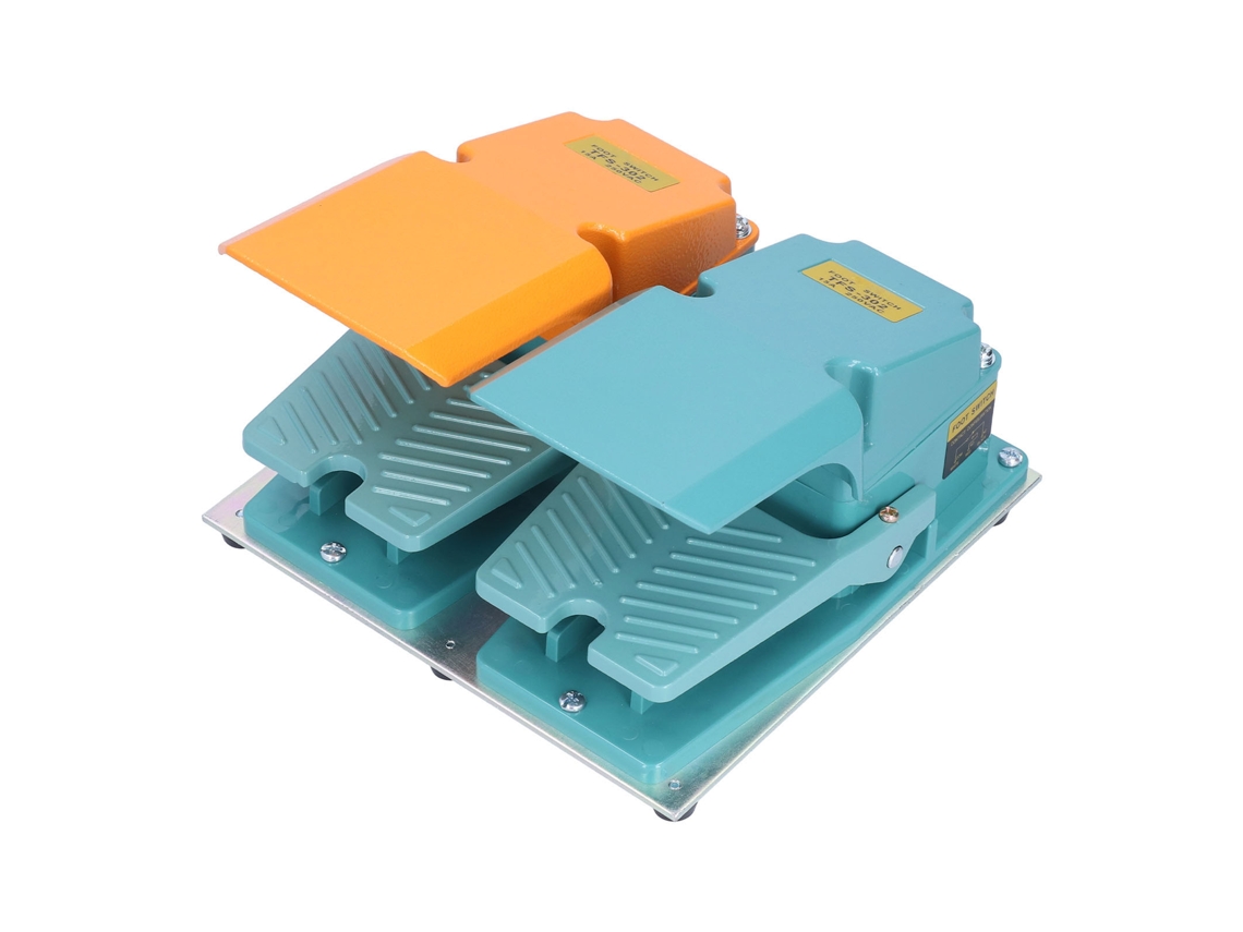 Pedal sensível, antiderrapante, de dupla face, com capa, 250 V CA
