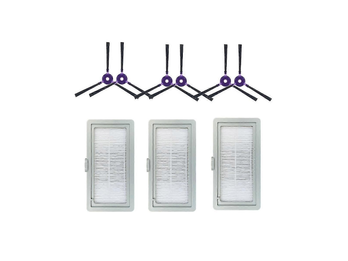 Replacement For I5young I9eye Spare Sweeping Vacuum Cleaner Attachment Side Brush Filter_glo