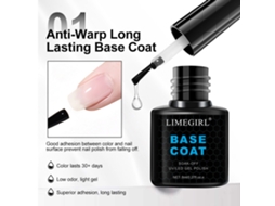 Novo Conjunto De Esmaltes Para Salão De Unhasapenas O Adesivo Base