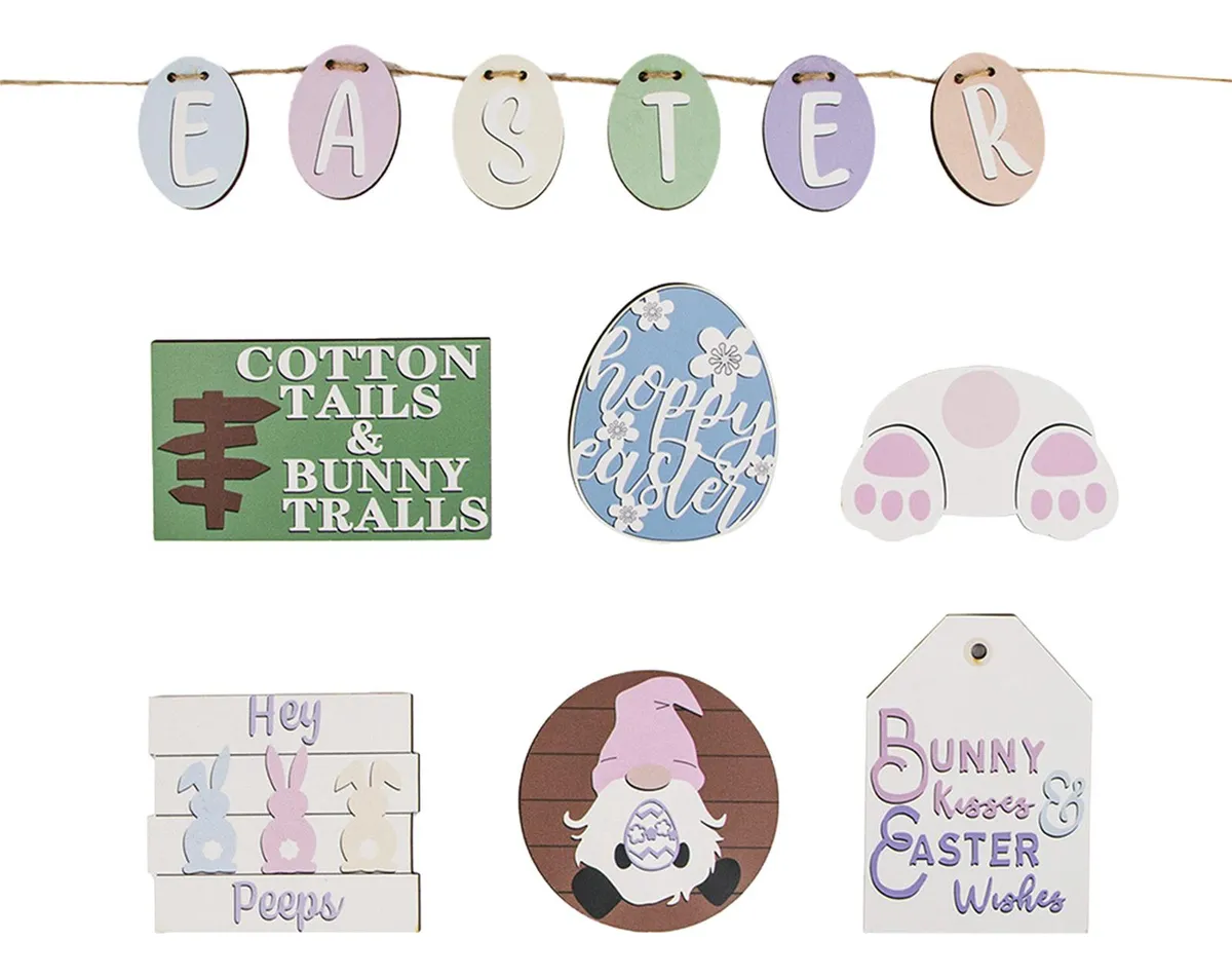 Decoração De Bandeja Em Camadas Para Páscoa, Sem Cenouraslowmoose