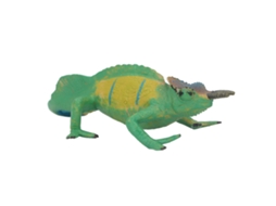 Bjww Figura realista de lagarto, modelo de animal selvagem, brinquedo educativo sobre vida selvagem
