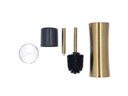 Conjunto de Pincel para Vaso Sanitário Aço Inox Macio Durável Design Ergonômico