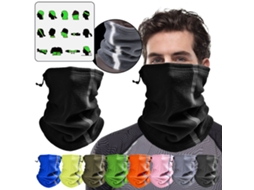 Bandana Térmica Para Ciclismo E Motocicleta, Lã Quente, Cachecol Para Pescoço, Cobertura Facial, Tubo De Pescoço Refletivo, Máscara Facial Multifuncio