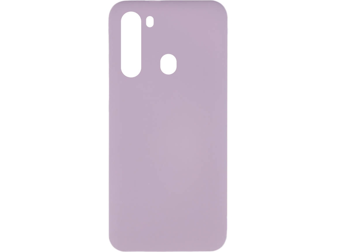 Capa Samsung Galaxy A21 SKYHE Silicone Líquido Roxo