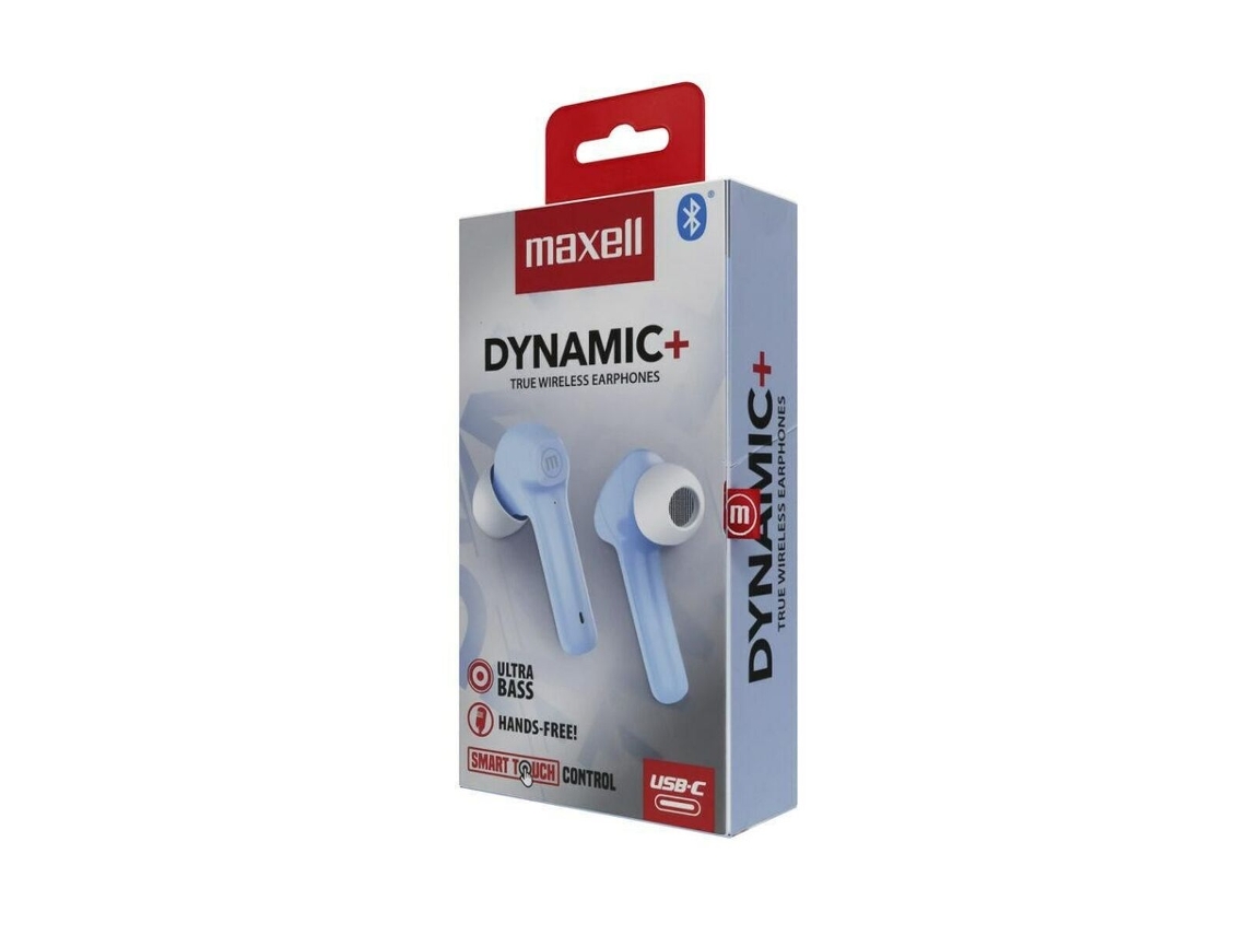 Auriculares com Microfone MAXELL Dynamic Azul