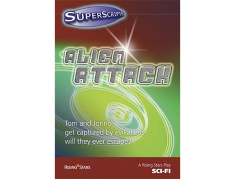Livro Superscripts SciFi Alien Attack de Catherine Baker (Inglês)