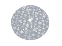 Saia Para Árvore De Natal Com Padrão De Floco De Neve, Decorações De Natal, Tapete Para Árvore De Natal Olysi Shop