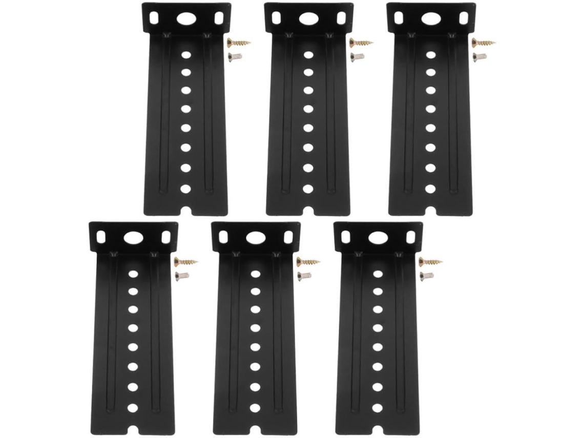 Suporte Deslizante Para Teclado Em Aço Inoxidável Preto Resistente