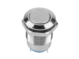 Interruptor Push button Metal (reset Automático, Flat head)