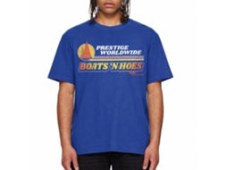 Rockinstone Step Brothers Movie Prestige Worldwide Solid Royal Adult T-shirt Size:s