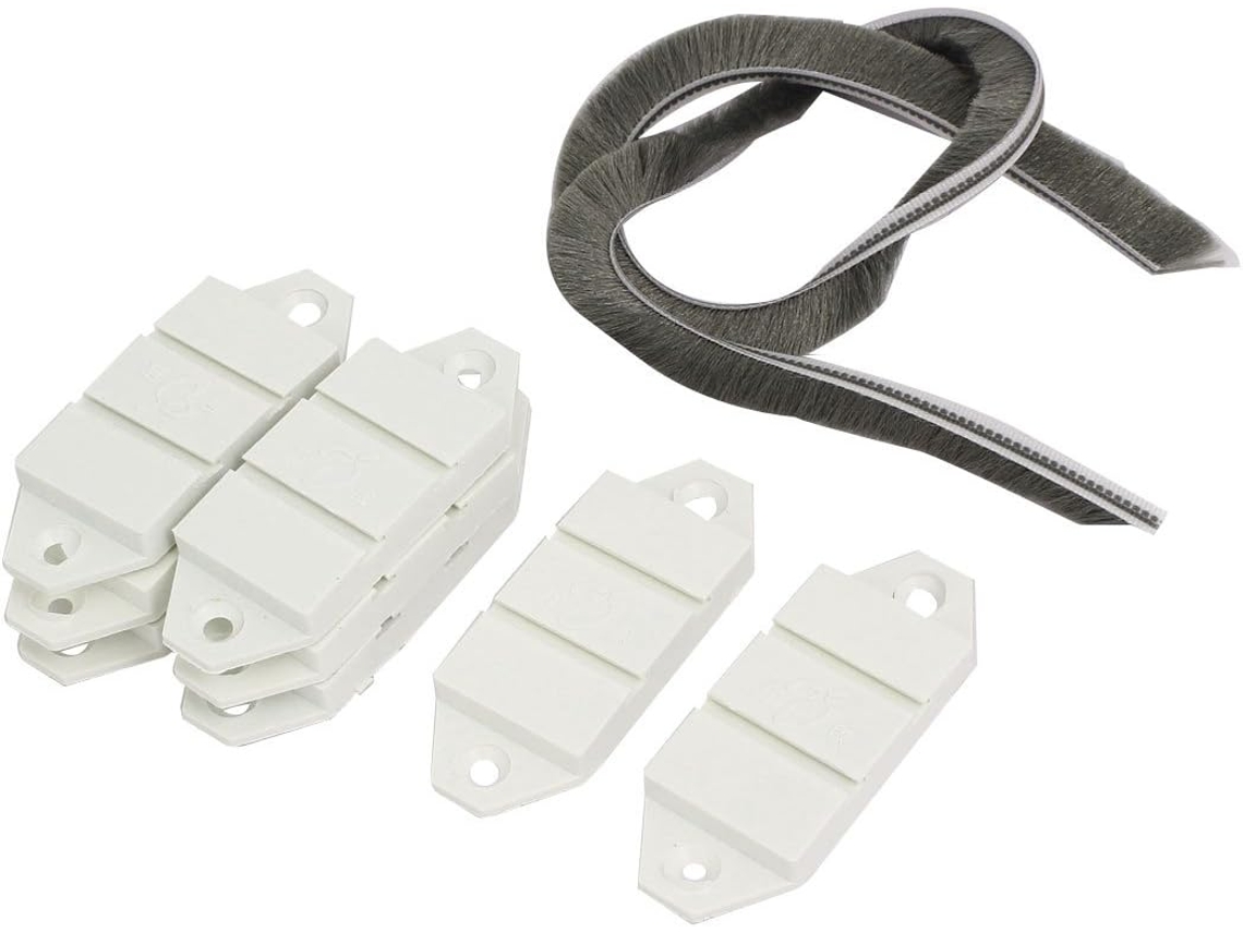 Bloco de Plástico à Prova de Vento para Janela 79x30x8 Mm CHABERLU
