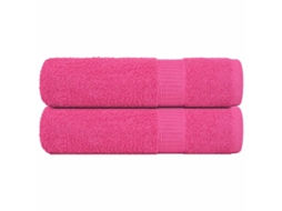 Shower Towel, Shower Towels Vidaxl Cor-de-rosa Algodão (70 X 140 Cm)