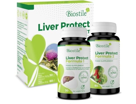 Biostile Liver Protect Complet – Com Cardo Mariano, Colina E Schisandra Para Uma Desintoxicação Eficaz Do Fígado