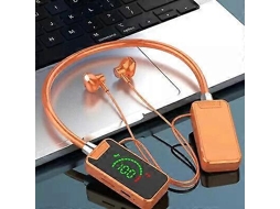 Fones De Ouvido Sem Fio Bluetooth Com Faixa De Pescoço, À Prova Dágua E Com Tela Ly Ebike