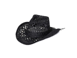 2026 chapéu Cowboy Plegável de Palha com Aba Larga para Sol Proteção Estilo Fashion Unisex Branco