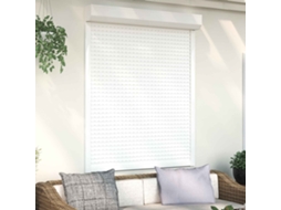 Vidaxl Persiana Rolô Manual Branco 120 X 150 Cm Alumínio E Poliuretano