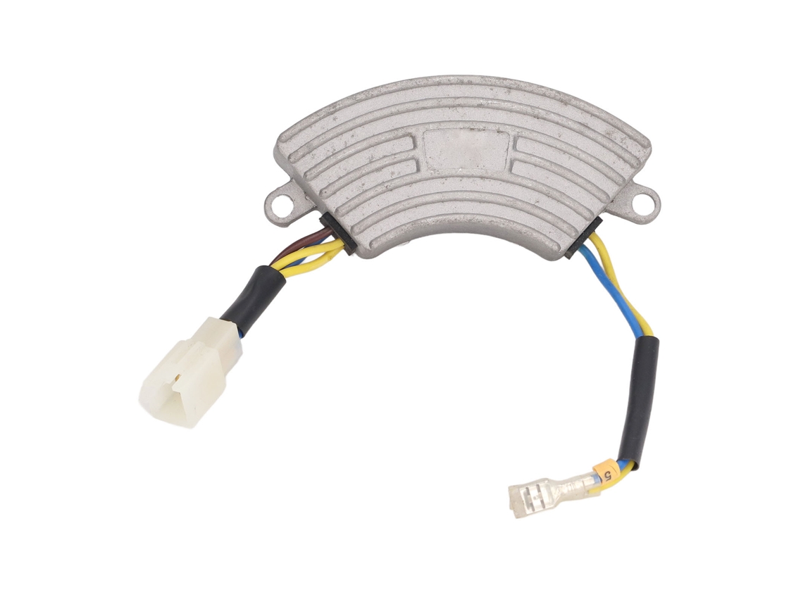 Yuru Regulador de Tensão Automático AVR 100VDC Monofásico 60-100VAC 50Hz, Ajustável para Gerador 2kW | S/MARCA
