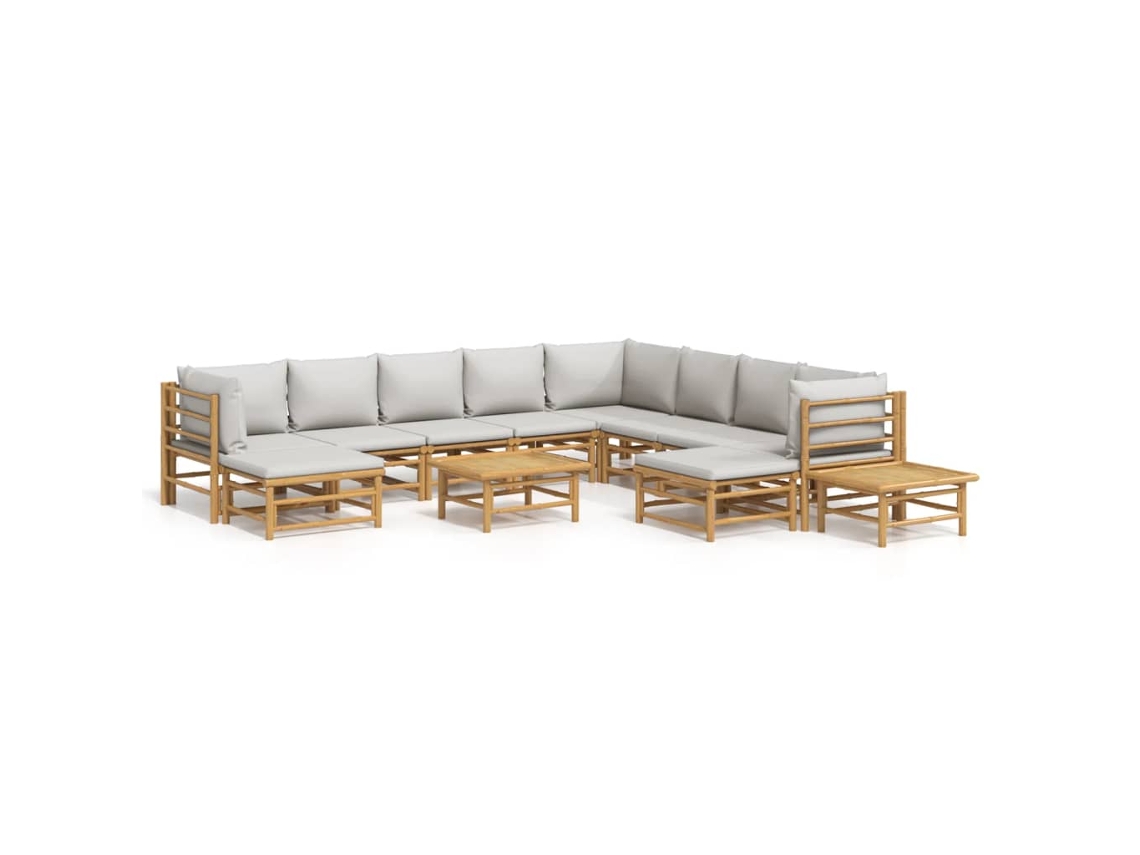 Garden Lounge Set, Garden Lounge Sets Vidaxl Marrom Bambu (n/a)