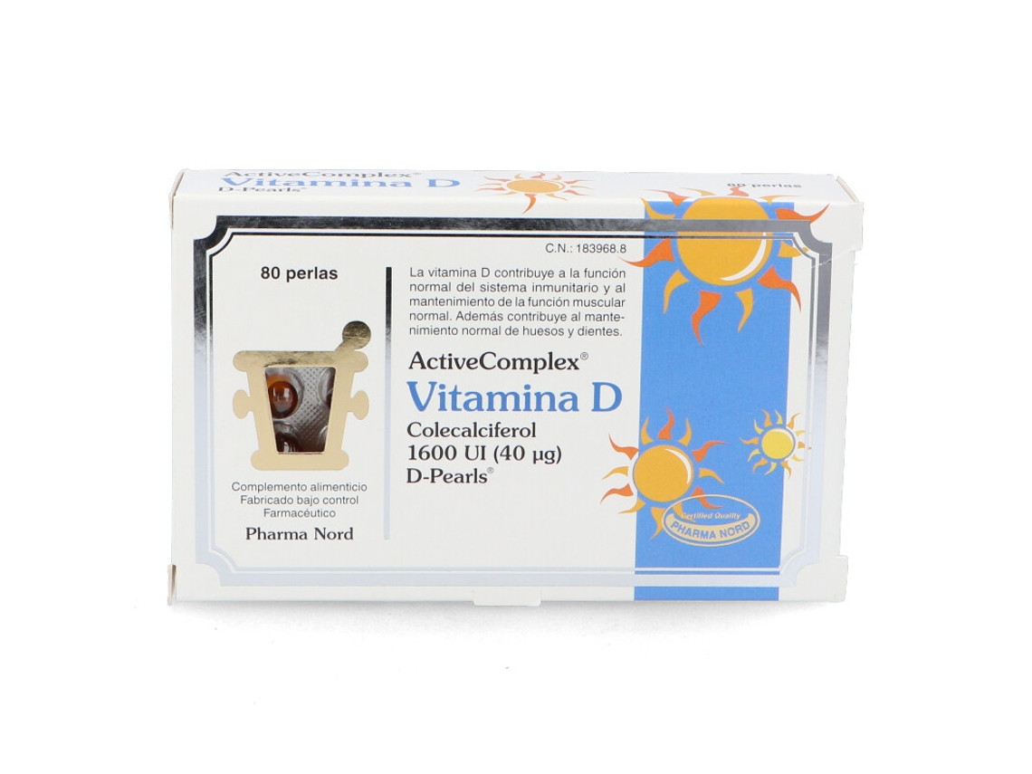 Suplemento Alimentar PHARMA NORD Activecomplex Vitamina D 40Mcg  1.600Ui