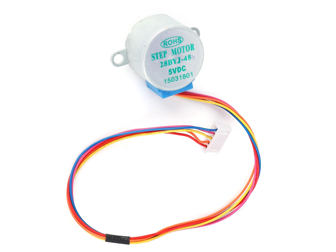 Laxiscreed Motor Passo A Passo 28byj-48 Dc 5v Com Redutor 1/64 Para Projetos