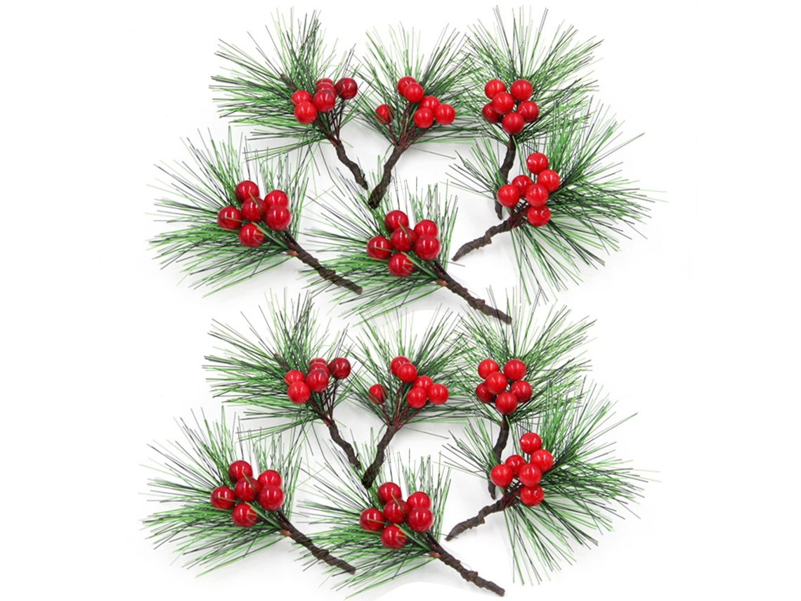 Decoração de guirlanda de Natal com material artificial PVC LAXISCREED