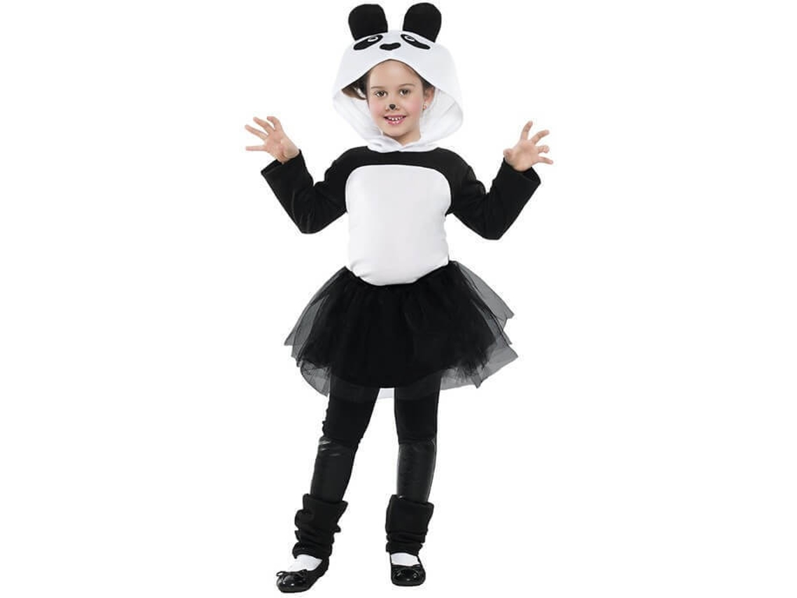 Fato de Menina DISFRAZZES Panda (Tam: 3 a 4 anos)