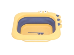 2026 baño para Bebé Clean Rinse Plegable Multifunción Portátil Lavado Niño Niña Amarillo