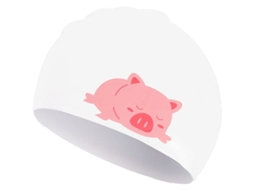 Boné De Natação De Silicone Espesso Com Padrão De Animal De Desenho Animado, À Prova D'água Confortável Para Mulheres E Homens