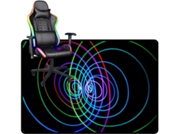 Tapete Cadeira Gamer Escritório Protetor Piso Madeira Carpete Maciça, Carpetes Pisos