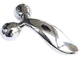 Massageador Facial 3d com Rolos, de Beleza para o Corpo e Rosto Ferramenta Massagem D Metal Lifting GOKOCO
