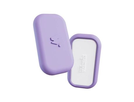 Carteira Fólio Unissexo MONEY WALKIE Sem Contacto Concha Modelo Pop Compacta Fácil Roxo