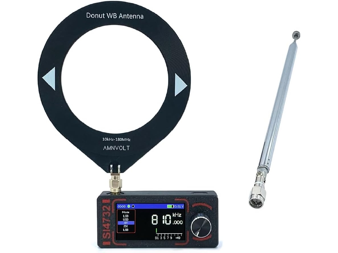 Rádio Mhz Esp-32 - Suporta Fm, Am (mw E Sw) E Ssb (lsb E Usb)