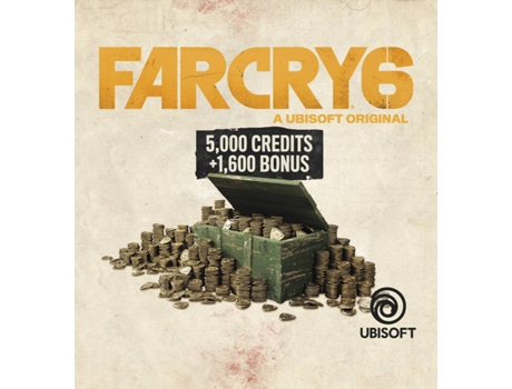 Cartão FAR CRY 6 6600 Créditos (Formato Digital)