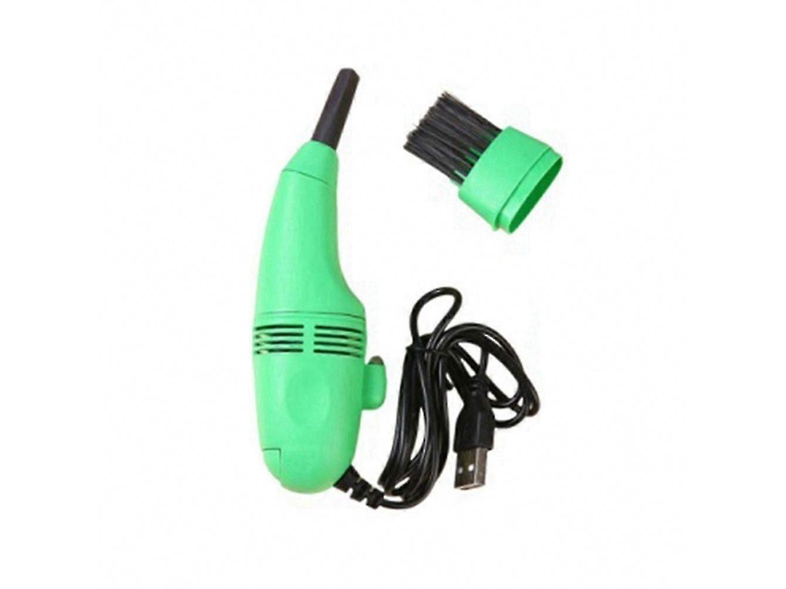 Aspirador De Pó Mini Usb, Material Abs, Para Teclados E Espaços Pequenos, Cor Verde