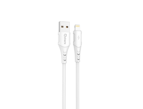 Cabo Qcharx Lisboa Usb QCHAX PVC Branco