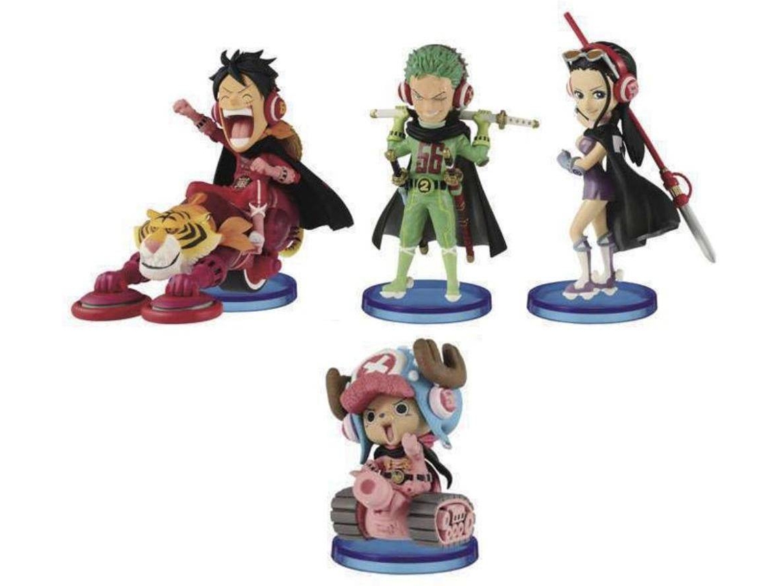 Conjunto de Figuras OEM One Piece (4 unidades - 8 cm)