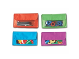 Conjunto De Sacos De Armazenamento Magnéticos Coloridos Da Learning Resources
