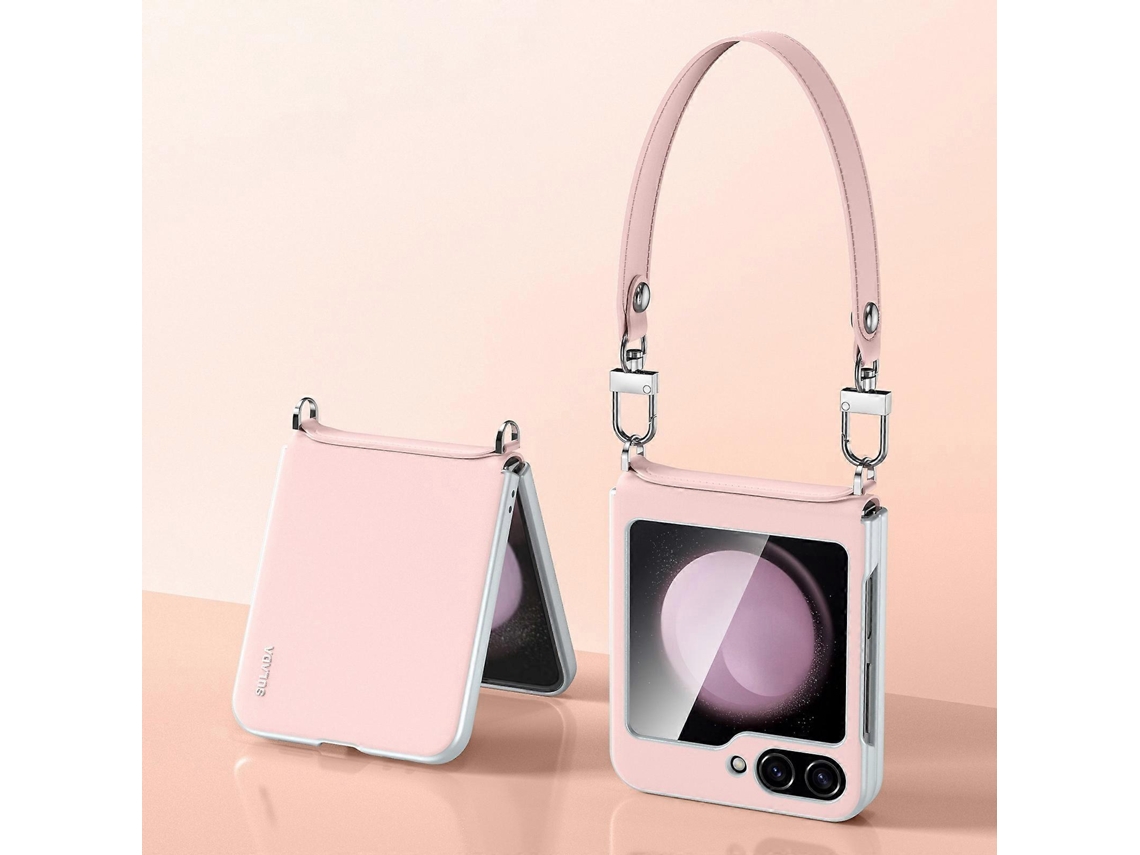 Capa De Celular Sulada Skin Feel Em Couro Líquido Com Alça