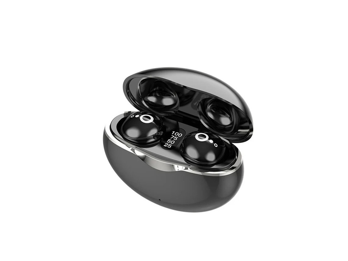 Auriculares Invisíveis Tws Hifi Bestvite Bluetooth Com Cancelamento De Ruído Preto